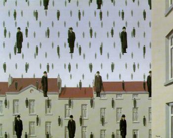 Rene Magritte : golconda